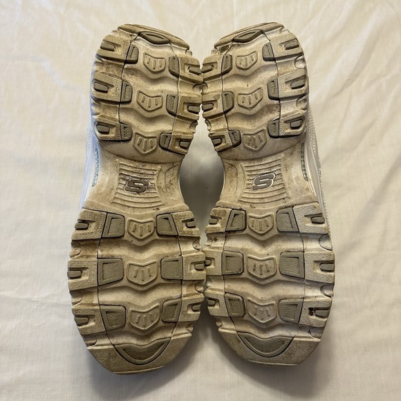 Skechers Women's D'lites SN11931EW Athletic Shoes Sneaker White Sz 11 - Picture 11 of 16